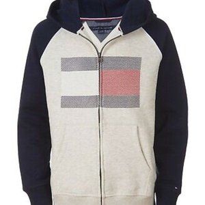 Tommy Hilfiger Youth Boys Zipped Hoodie Size Large 16/18
